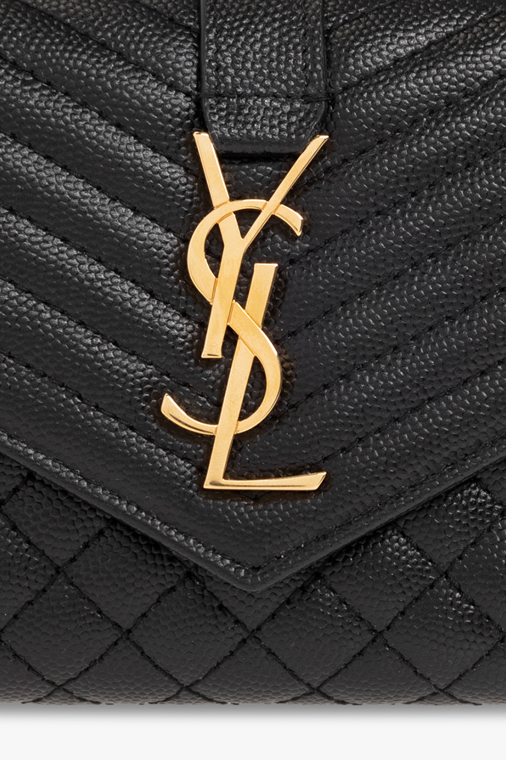 Sunset monogram ysl small best sale calf leather wallet on chain